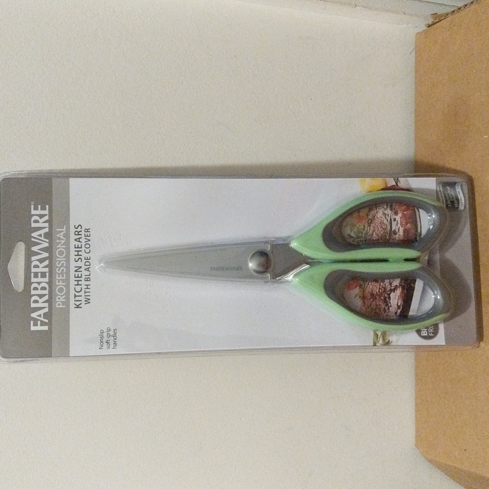 FARBERWEAR PROFESSIONAL KITCHEN SHEARS SCISSORS - Cuts Through Chicken Bones 🆕
